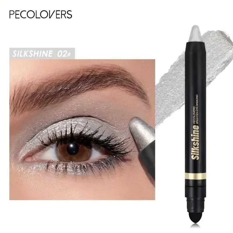 1PC Waterproof, Light to Dark, Eye Contour, Gentle Texture, Easy Makeup Remover, 2-In-1 Eyeshadow Stick, Valentine'S Day Gift